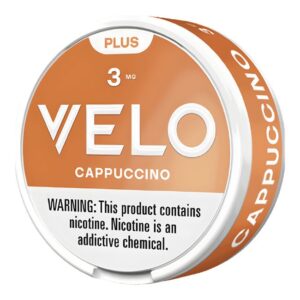 VELOPLUSNIC001 VELO PLUS NIC - 5 CANS / PACK "20 POUCHES PER CAN"