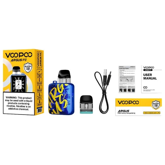 VOOPOO ARGUS P3 1500mAH STARTER KIT - Image 2