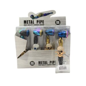 WPM013 HIGH QUALITY DESIGN METAL PIPE 12CT DISPLAY