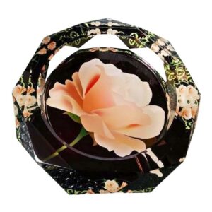 WPM034 OILSEED AQUARIUM DESIGN HEAVY DUTY LARGE GLASS ASHTRAYS