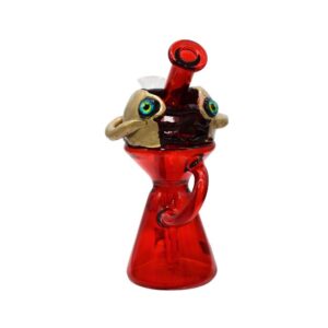 WPM2019 8'' CRAB DESIGN COLOR FULL WATER PIPE