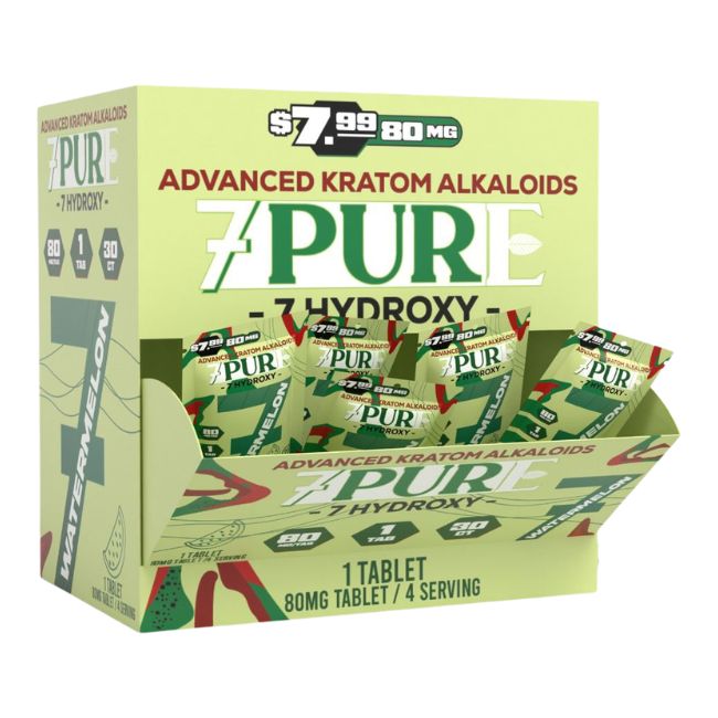 7PURE 7HYDROXY 80MG PER TABLET 1CT/30PK (PRE PRICED $7.99) - Image 4