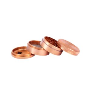 BSSA03963MM01 BABY STONER 4 PART ZINC ALLOY 63MM ALUMINUM GRINDER