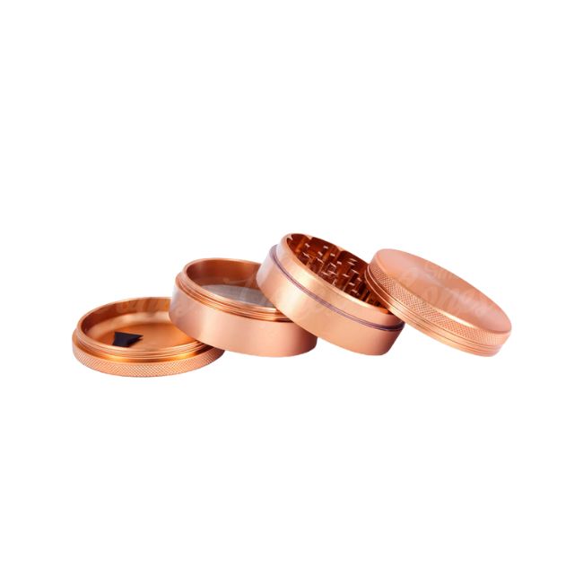 BABY STONER 4 PART ZINC ALLOY 63MM ALUMINUM GRINDER