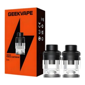 GVAEGISFORCECA001 GEEKVAPE AEGIS FORCE 5ML CARTRIDGE COIL 2PK/ BOX
