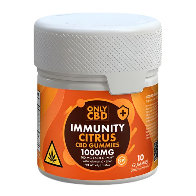 ONLY CBD 1000MG GUMMIES 10CT/ JAR - Image 7