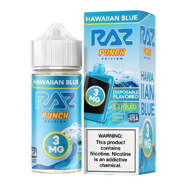 RAZ PUNCH EDITION E LIQUID 100ML BOTTLE