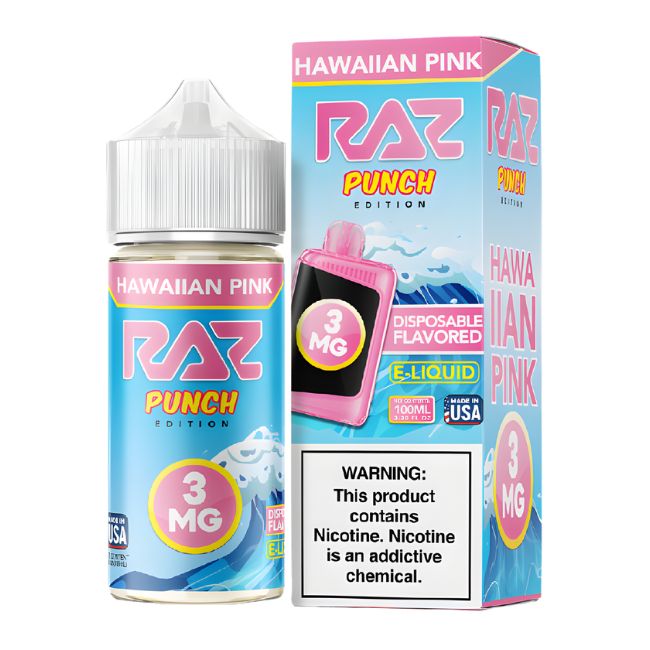 RAZ PUNCH EDITION E LIQUID 100ML BOTTLE - Image 2