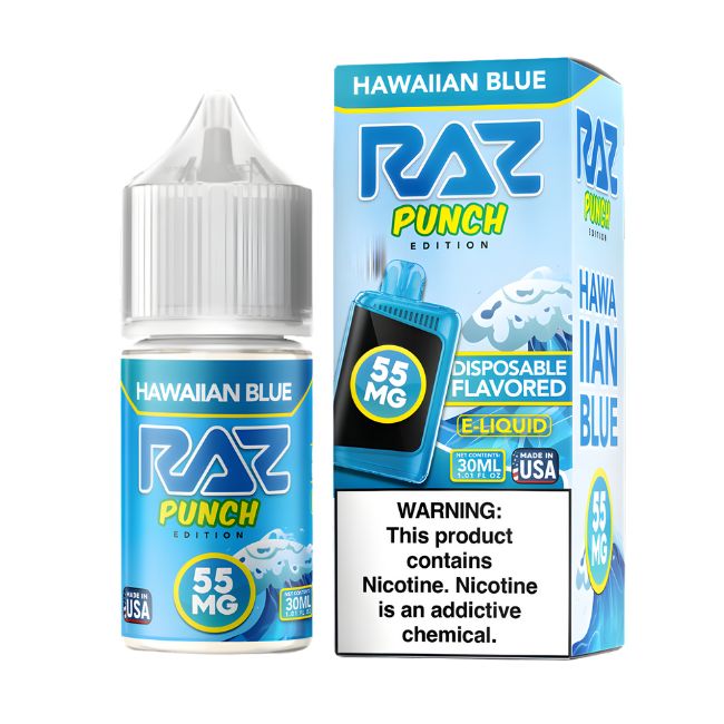 RAZ PUNCH EDITION SALT E LIQUID 30ML BOTTLE - Image 2