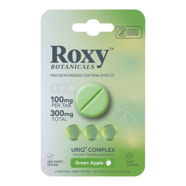 ROXY BOTANICALS URIQ COMPLEX 100MG PER TABLET 3CT/ 10PK BOX - Image 2