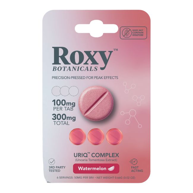 ROXY BOTANICALS URIQ COMPLEX 100MG PER TABLET 3CT/ 10PK BOX - Image 3
