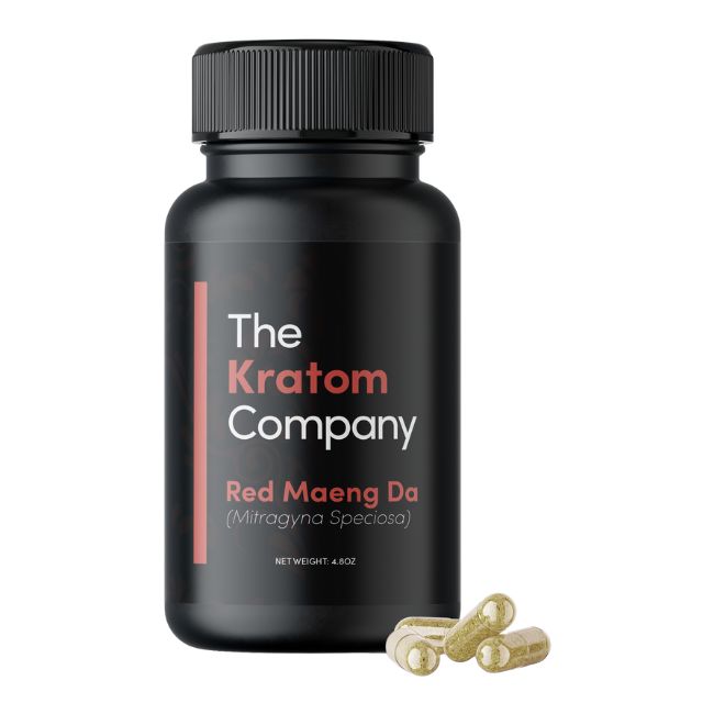 THE KRATOM COMPANY 150CT CAPSULES BOTTLE - Image 2