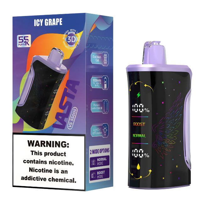 VASTA VS55000 5% DISPOSABLE (100ML) 55K PUFFS 5CT/ BOX
