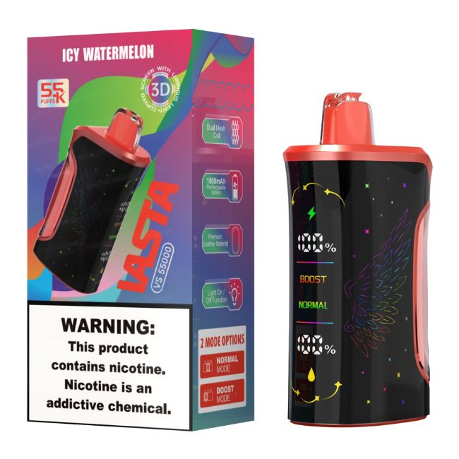 VASTA VS55000 5% DISPOSABLE (100ML) 55K PUFFS 5CT/ BOX - Image 2