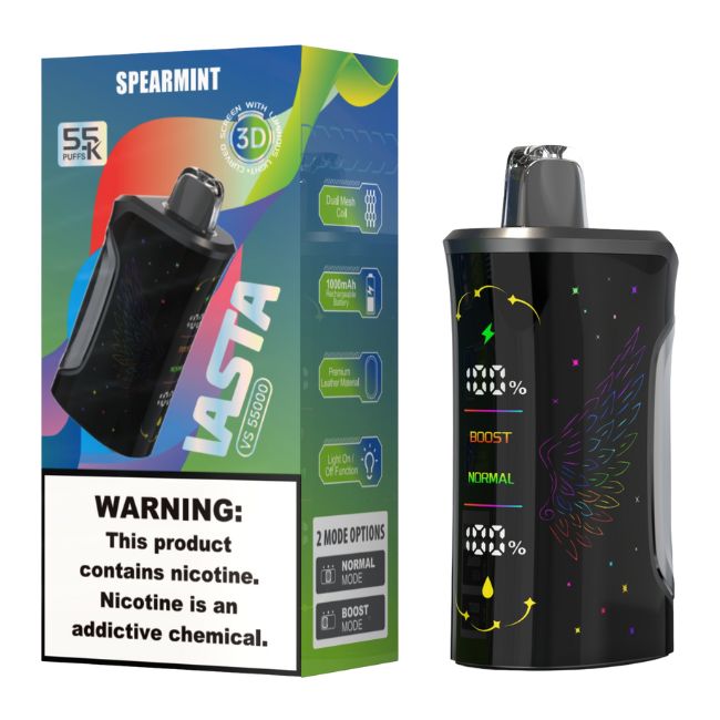 VASTA VS55000 5% DISPOSABLE (100ML) 55K PUFFS 5CT/ BOX - Image 6