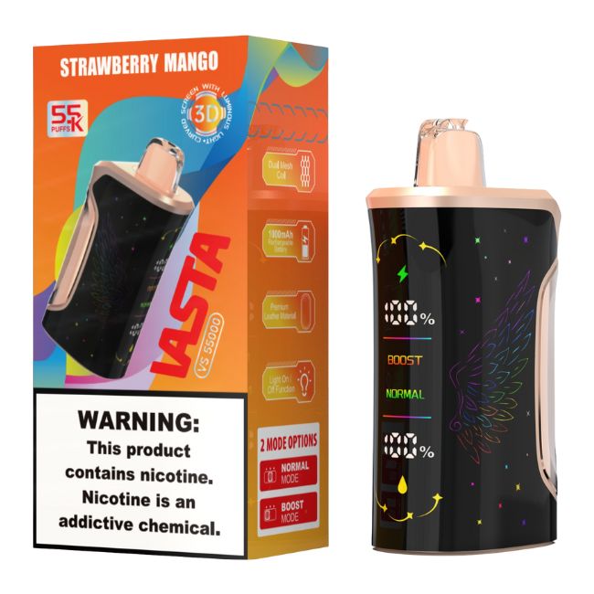 VASTA VS55000 5% DISPOSABLE (100ML) 55K PUFFS 5CT/ BOX - Image 7