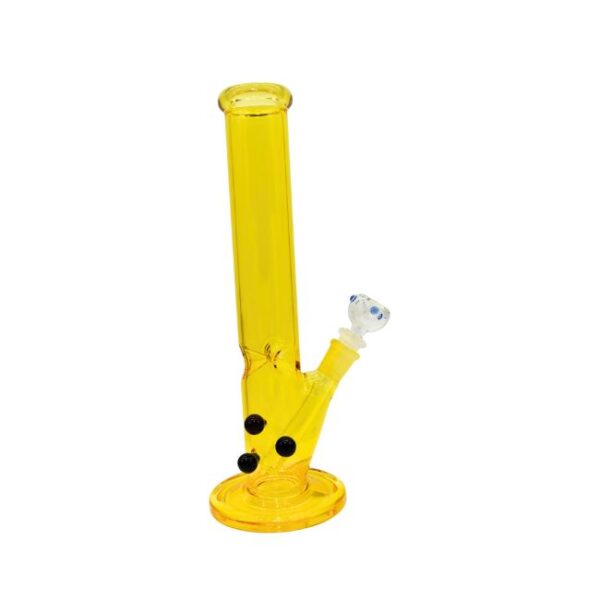 12.5'' GOLD FUMED COLOR TUBE WATER PIPE