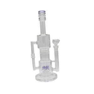 WPM058 12.5'' CLEAR TUBE FANCY WATER PIPE