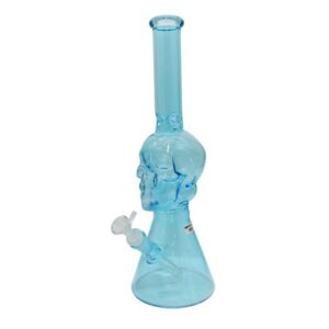 WPM072 16''SKULL BEAKER WATER PIPE