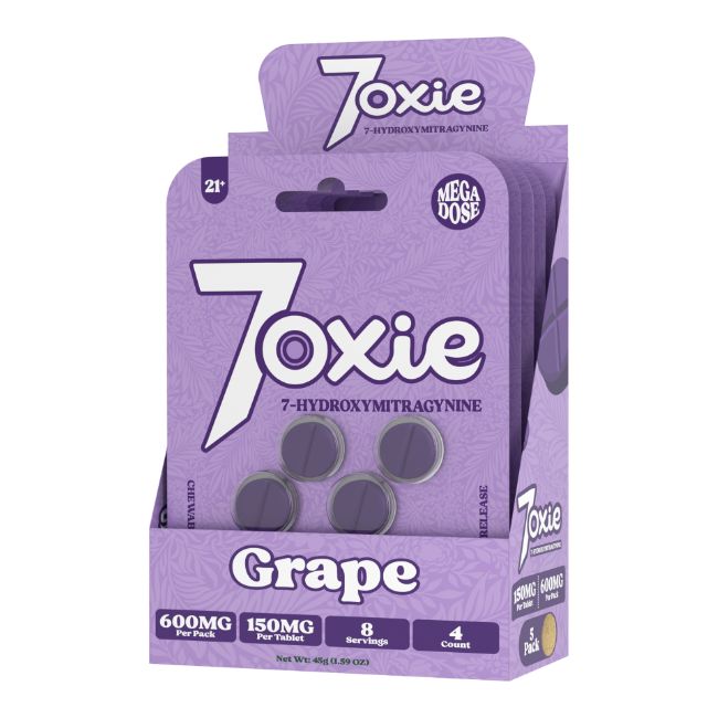 7OXIE 7-HYDROXY MEGA DOSE 150MG PER TABLET 4CT/5PK - Image 3