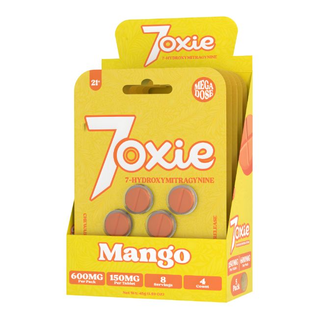 7OXIE 7-HYDROXY MEGA DOSE 150MG PER TABLET 4CT/5PK - Image 4