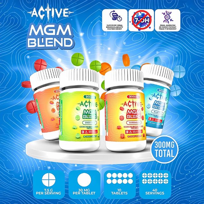 ACTIVE MGM BLEND 30MG PER TABLET 10CT/ JAR - Image 2