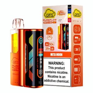 AIRIS50KDIS001 AIRIS PURE FLOW SWITCH 5% DISPOSABLE KIT (50ML) GTR. MODE - 25K & ECO. MODE - 50K PUFFS 5CT/ BOX