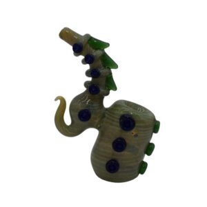 BUB025 7.5'' LARGE MULTI HORN BIG MARBLE BUBBLER
