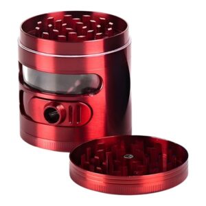 C007 63MM ZINC ALLOY PREMIUM 4PART GRINDER