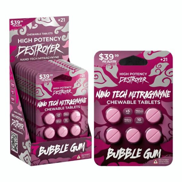 DESTROYER NANO TECH 150MG PER TABLET 5CT/10PK PRE PRICED $39.99 (FLORIDA COMPLIANT)