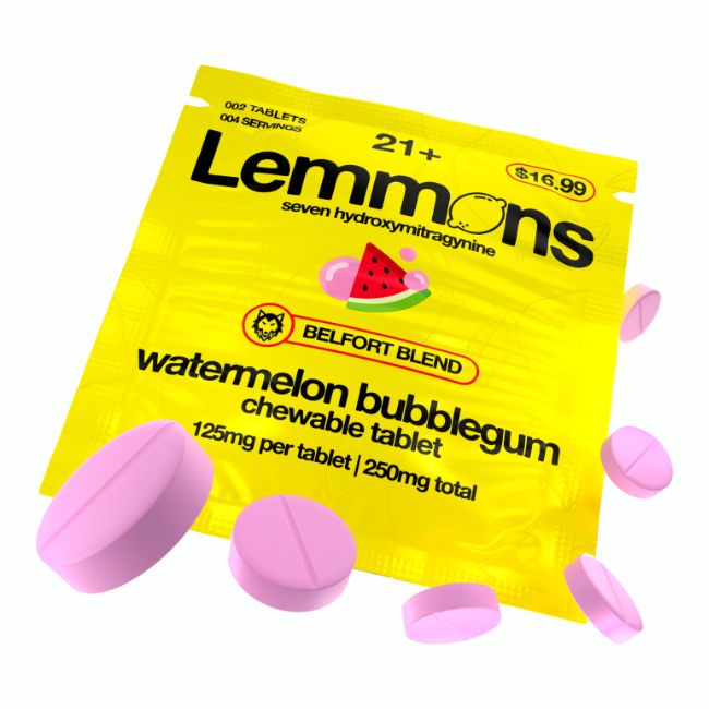 LEMMONS 7-HYDROXY BELFORT BLEND 125MG PER TABLET 2CT/15PK (PRE PRICED $16.99) - Image 5