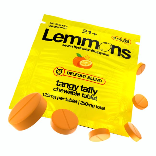 LEMMONS 7-HYDROXY BELFORT BLEND 125MG PER TABLET 2CT/15PK (PRE PRICED $16.99) - Image 6