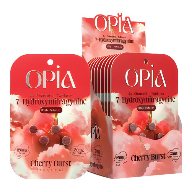 OPIA 7-HYDROXYMITRAGYNINE KRATOM EXTRACT 30MG PER TABLET 4CT/10PK - Image 2