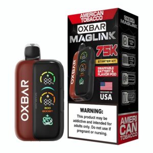 OXBARMAG75KDI001 OXBAR MAGLINK 5% DISPOSABLE KIT (150ML) 75K PUFFS 5CT/ BOX