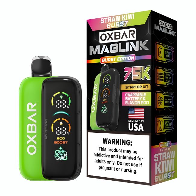 OXBAR MAGLINK 5% DISPOSABLE KIT (150ML) 75K PUFFS 5CT/ BOX - Image 8