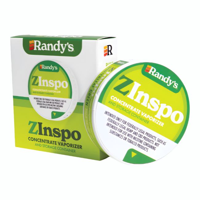 RANDY'S ZINSPO CONCENTRATE 500mAH VAPORIZER AND STORAGE CONTAINER