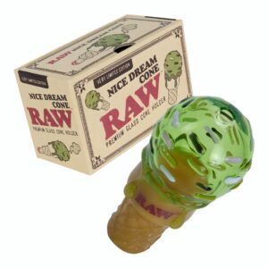 RAWGLASSNICEDRM01 RAW GLASS NICE DREAM CONE HOLDER