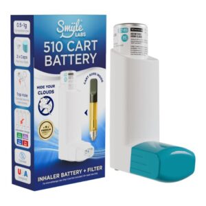 SMYLEINHALER001 SMYLE LABS INHALER + FILTER 510 CART BATTERY