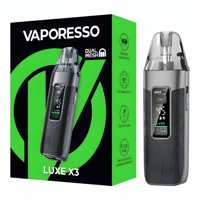 VAPORESSO LUXE X3 5ML 2600mAH STARTER KIT