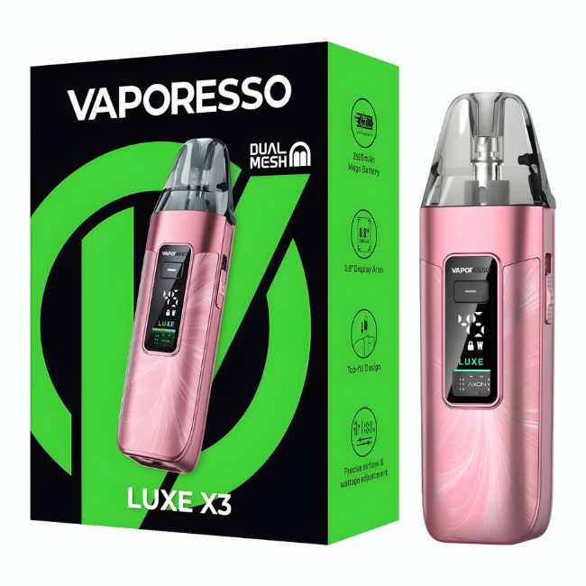 VAPORESSO LUXE X3 5ML 2600mAH STARTER KIT - Image 5
