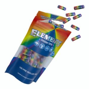 ELEMPRIMSTIPBAG002 ELEMENTS PREMIUM ROLLING PRISM TIPS 100CT BAG