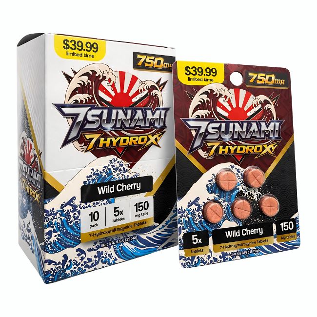 7SUNAMI 7-HYDROXY 150MG PER TABLET 5CT/10PK (PRE PRICED $39.99) - Image 2