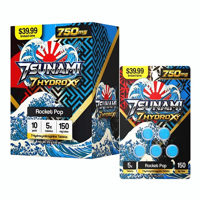 7SUNAMI 7-HYDROXY 150MG PER TABLET 5CT/10PK (PRE PRICED $39.99)