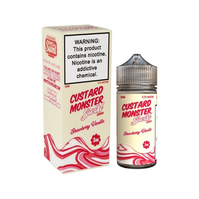 CUSTARD MONSTER SWIRL EDITION 100ML E LIQUID - Image 3