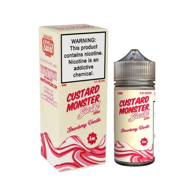CUSTARD MONSTER SWIRL EDITION 100ML E LIQUID - Image 4
