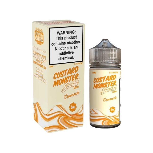 CUSTARD MONSTER SWIRL EDITION 100ML E LIQUID - Image 5