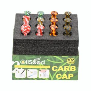 D053A OILSEED COLORFULL CARB CAP 12CT/ DISPLAY