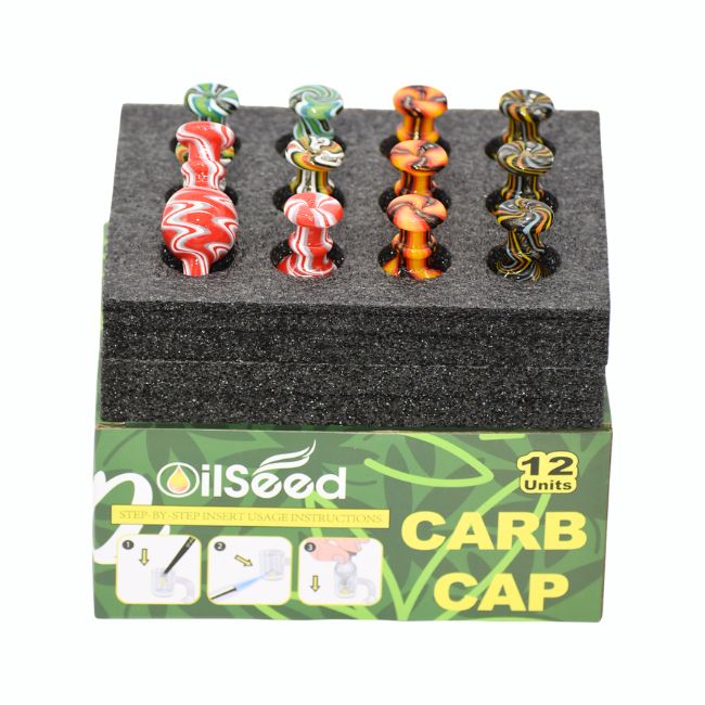 OILSEED COLORFULL CARB CAP 12CT/ DISPLAY