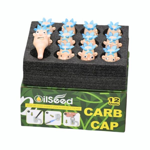 OILSEED RICK & MORTY FANCY CARB CAP 12CT/ DISPLAY