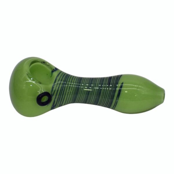 4.5'' SLIME COLOR FANCY HAND PIPE